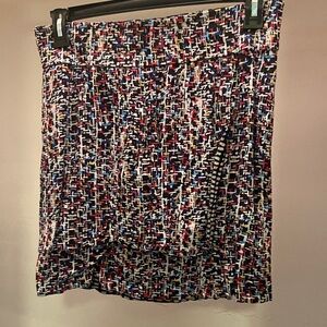 REVERSIBLE Multicolor Patterned Women’s Skirt